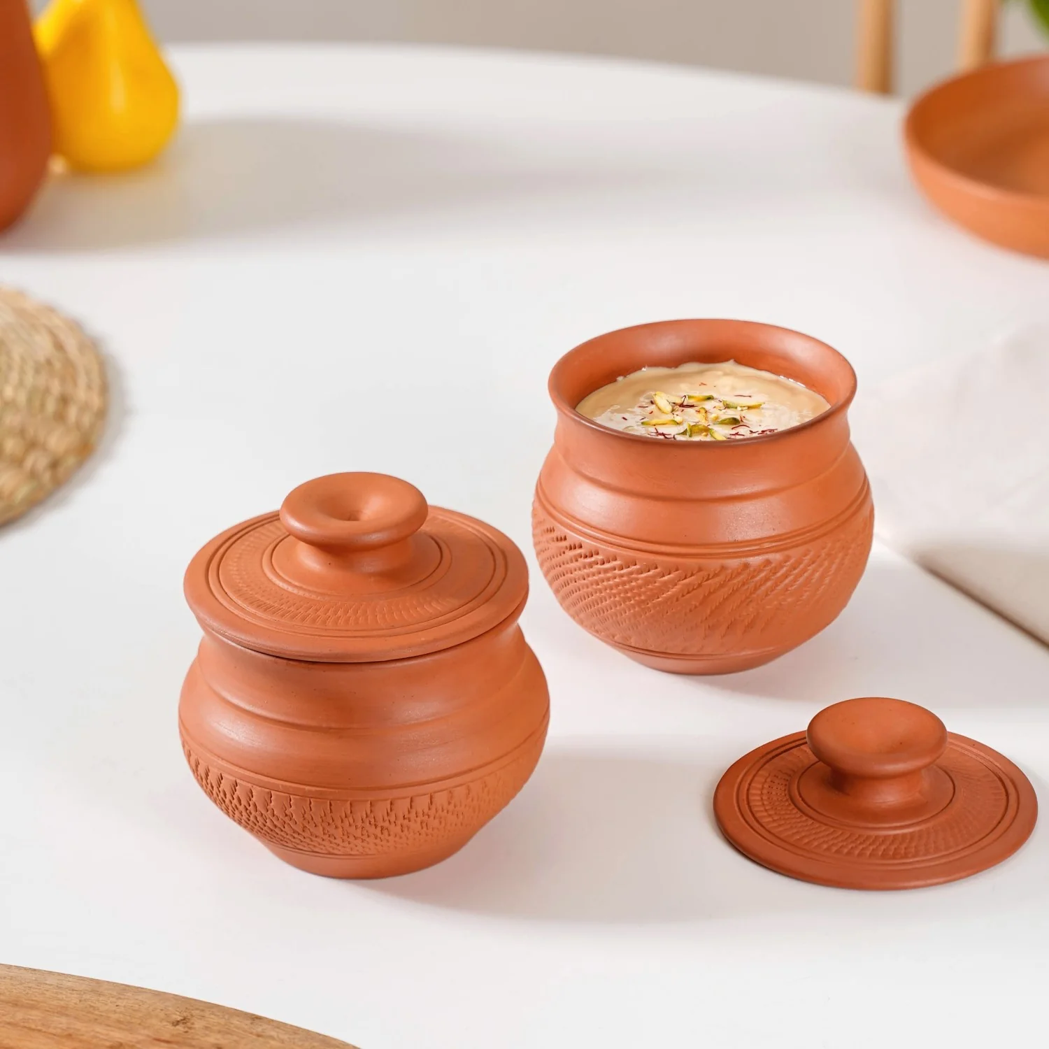 Clay pots